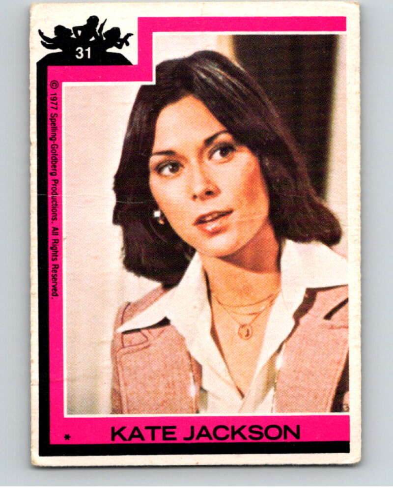 1977 Topps Charlie's Angels #31 Kate Jackson V67170 Image 1