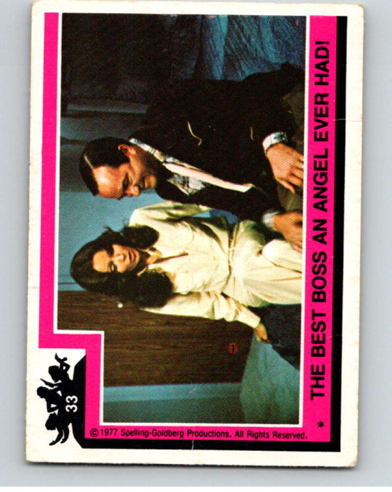 1977 Topps Charlie's Angels #33 The Best Boss an Angel Ever Had V67176 Image 1