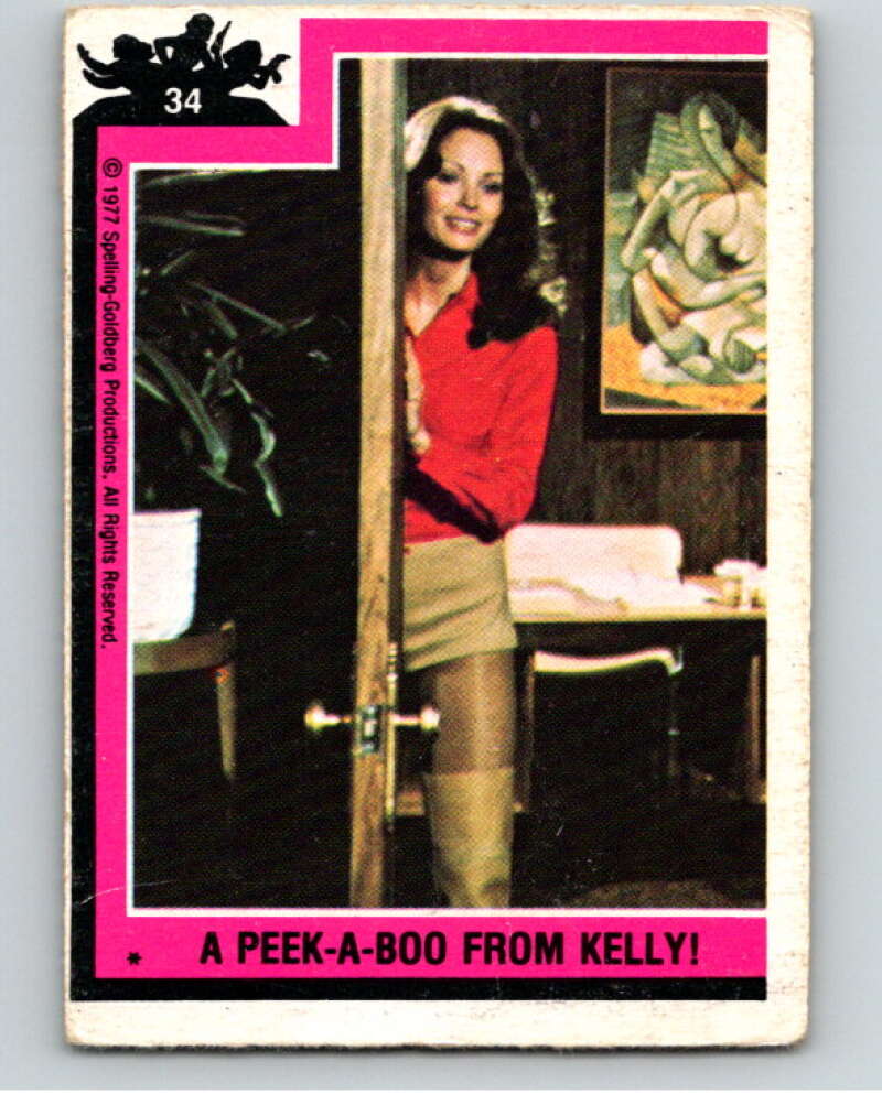 1977 Topps Charlie's Angels #34 A Peek-a-Boo from Kelly V67178 Image 1