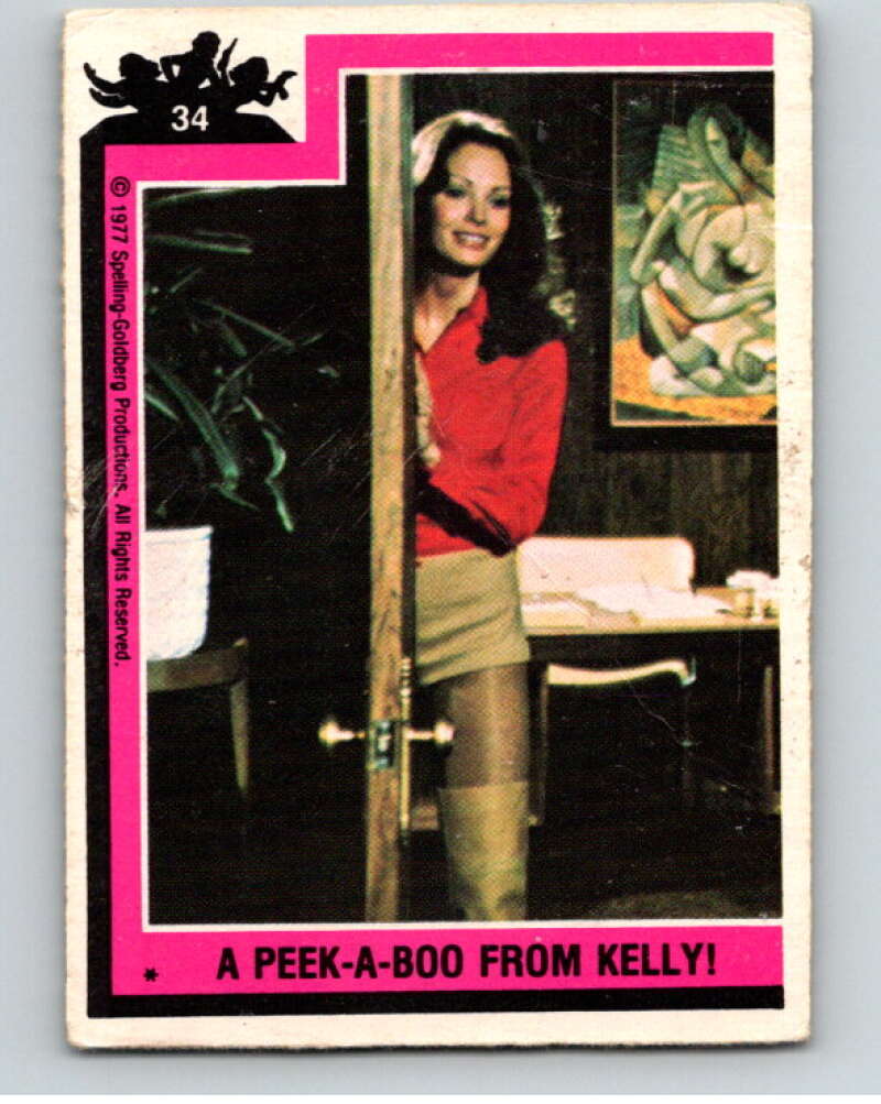 1977 Topps Charlie's Angels #34 A Peek-a-Boo from Kelly V67179 Image 1