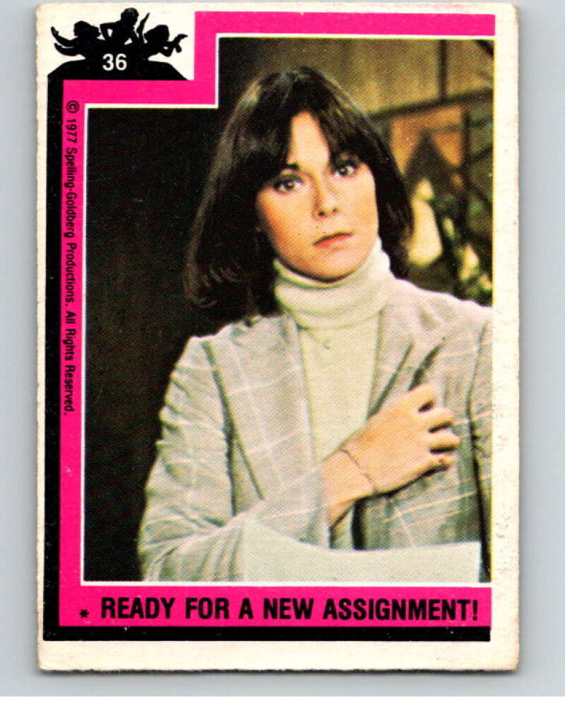 1977 Topps Charlie's Angels #36 Ready for a New Assignment V67190 Image 1