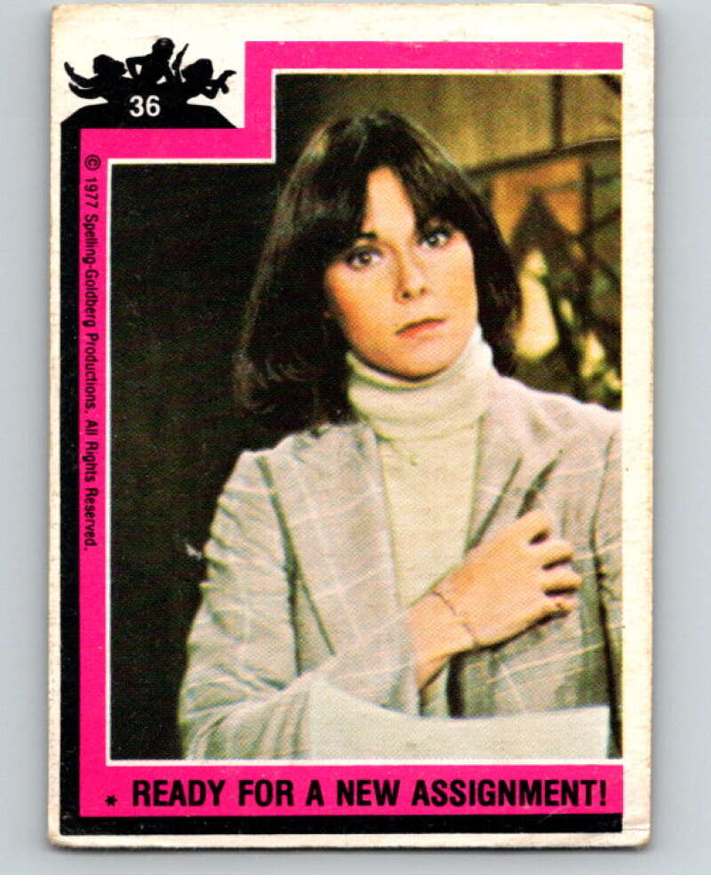 1977 Topps Charlie's Angels #36 Ready for a New Assignment V67191 Image 1