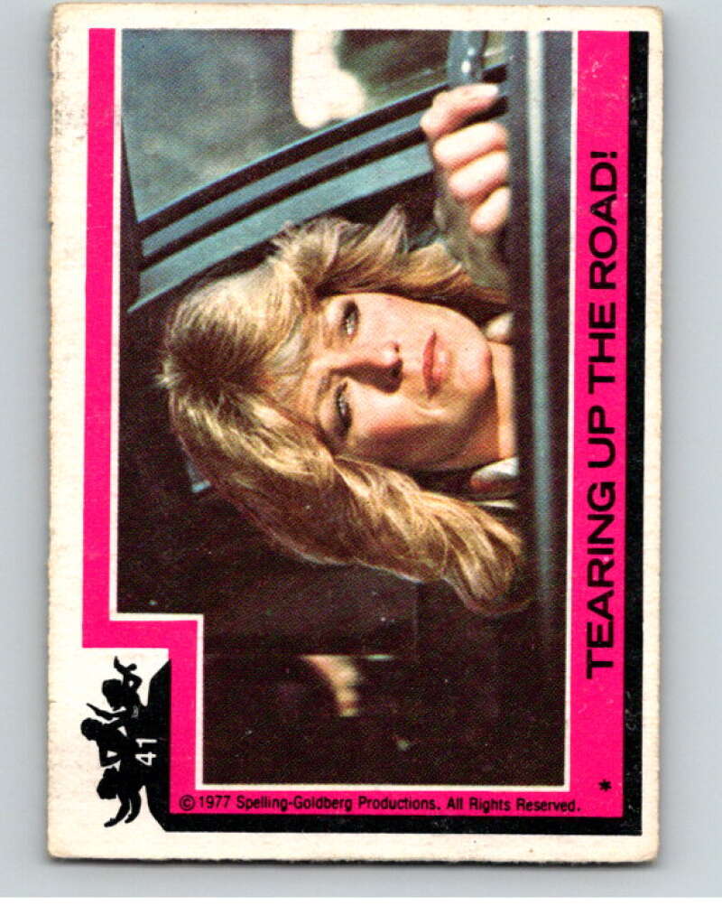 1977 Topps Charlie's Angels #41 Tearing Up the Road V67208 Image 1
