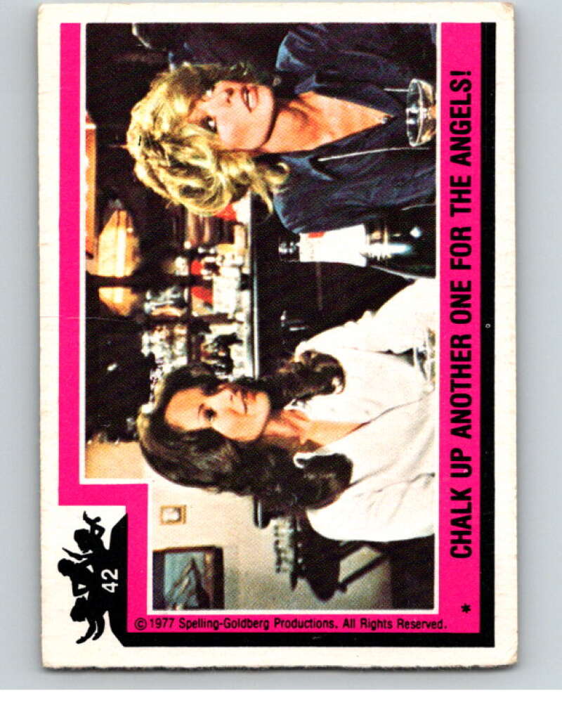 1977 Topps Charlie's Angels #42 Chalk Up Another One for the Angels V67212 Image 1