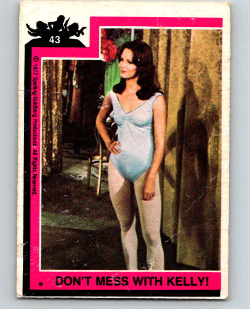 1977 Topps Charlie's Angels #43 Don't Mess with Kelly V67214 Image 1