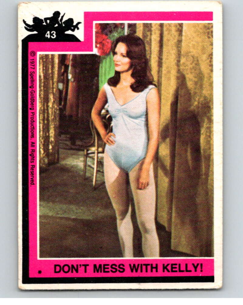 1977 Topps Charlie's Angels #43 Don't Mess with Kelly V67216 Image 1