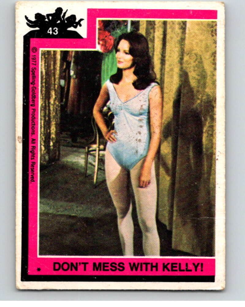 1977 Topps Charlie's Angels #43 Don't Mess with Kelly V67217 Image 1