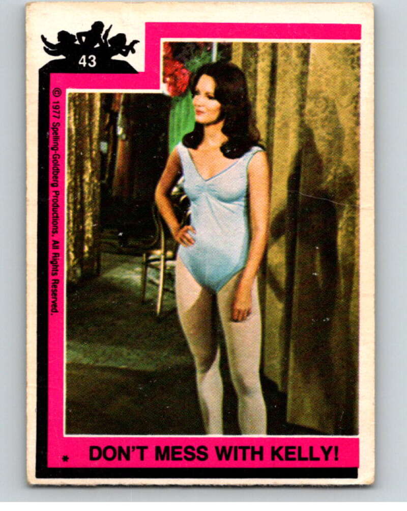 1977 Topps Charlie's Angels #43 Don't Mess with Kelly V67222 Image 1