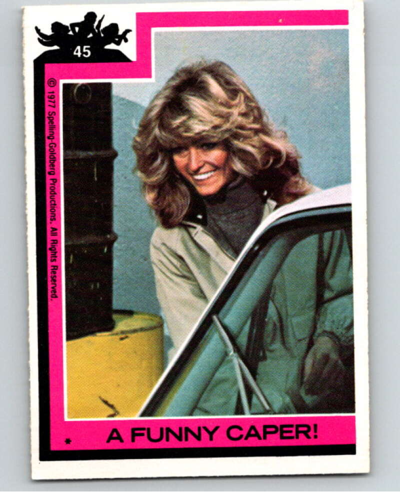 1977 Topps Charlie's Angels #45 A Funny Caper V67232 Image 1