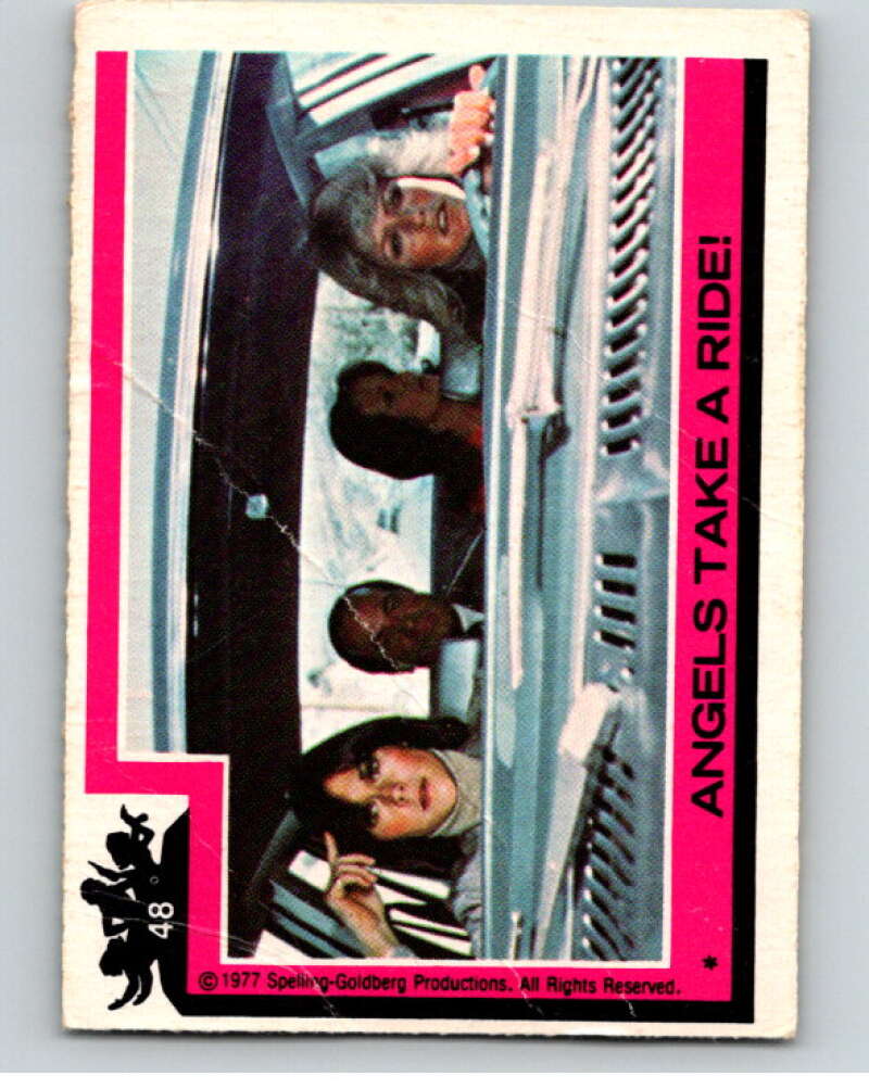 1977 Topps Charlie's Angels #48 Angels Take a Ride V67243 Image 1