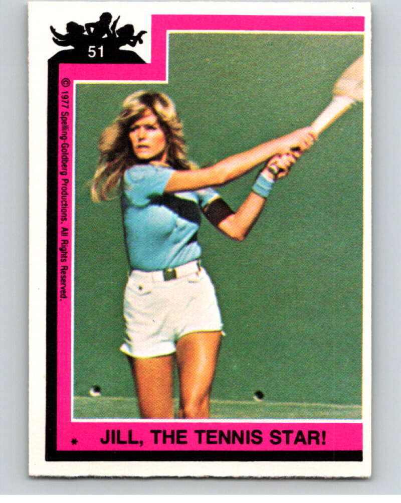 1977 Topps Charlie's Angels #51 Jill/the Tennis Star V67250 Image 1