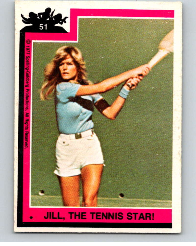 1977 Topps Charlie's Angels #51 Jill/the Tennis Star V67251 Image 1