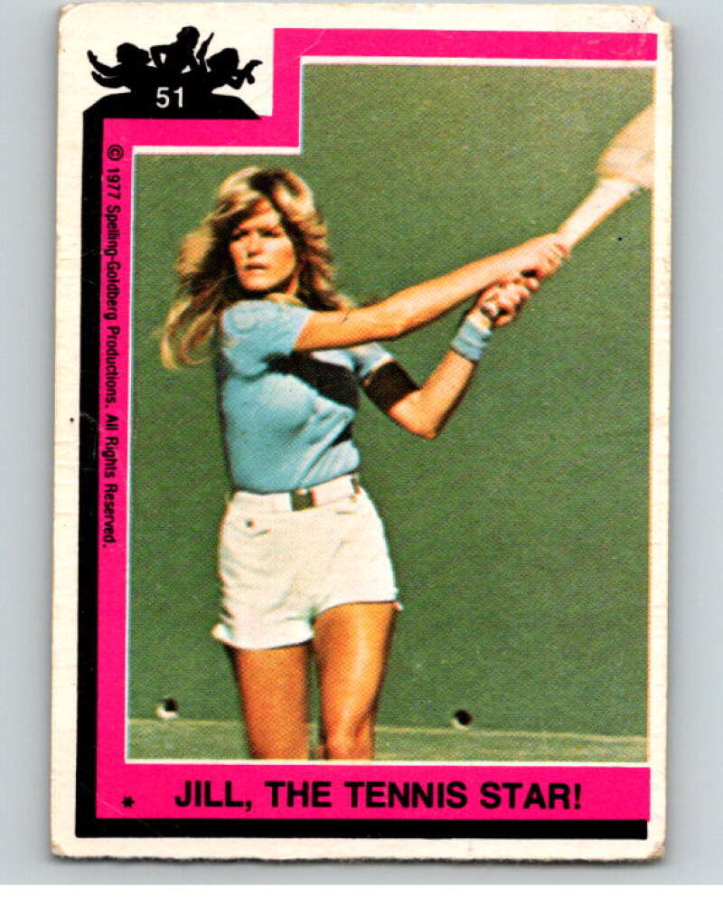 1977 Topps Charlie's Angels #51 Jill/the Tennis Star V67254 Image 1