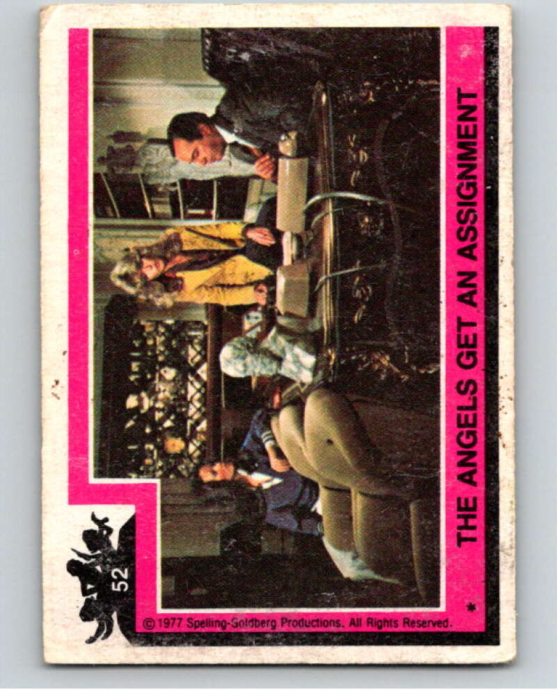 1977 Topps Charlie's Angels #52 The Angels Get an Assignment V67255 Image 1