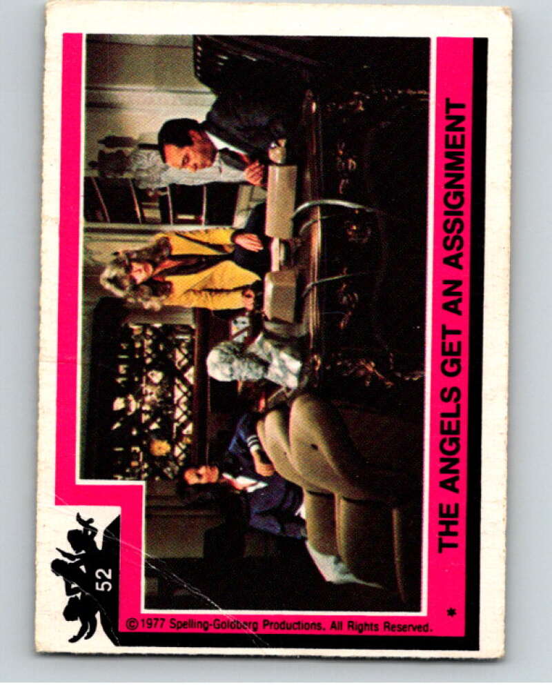 1977 Topps Charlie's Angels #52 The Angels Get an Assignment V67257 Image 1