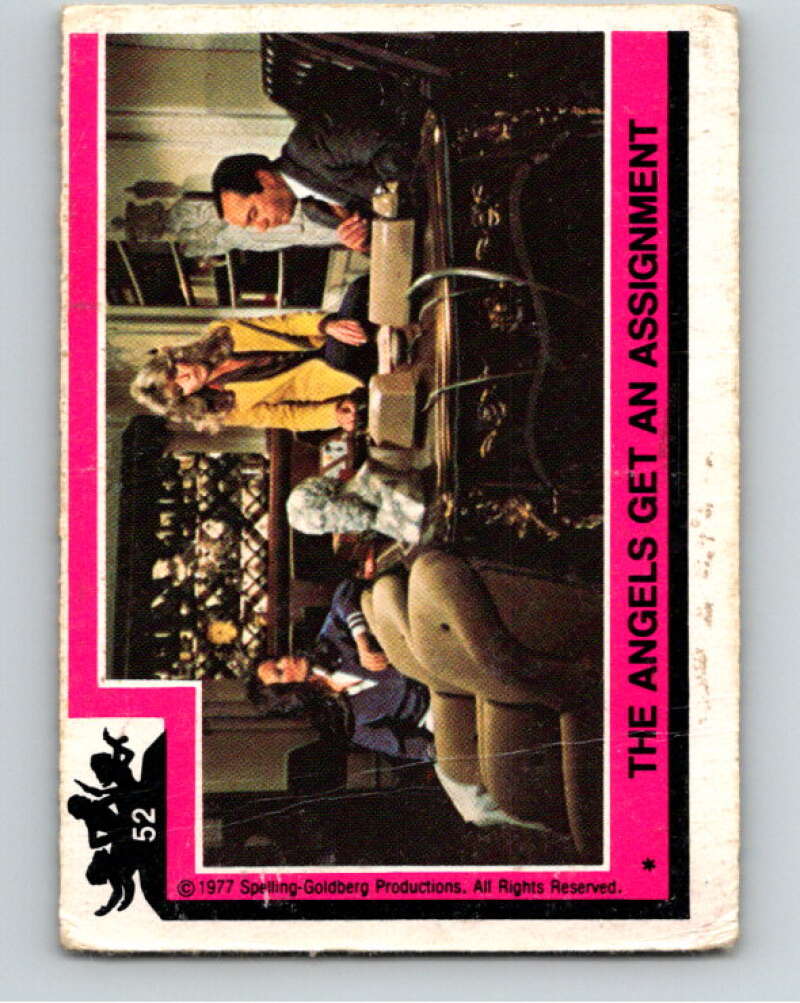 1977 Topps Charlie's Angels #52 The Angels Get an Assignment V67258 Image 1