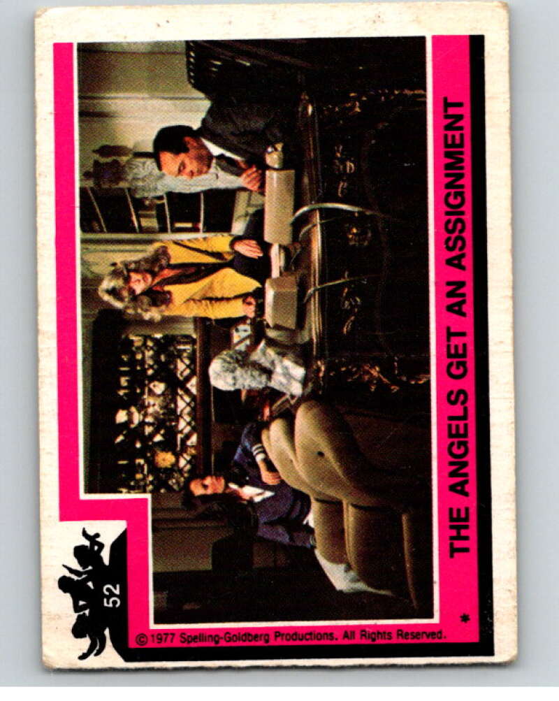 1977 Topps Charlie's Angels #52 The Angels Get an Assignment V67259 Image 1