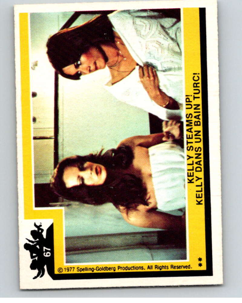 1977 OPC Charlie's Angels #67 Kelly Steams Up V67280 Image 1