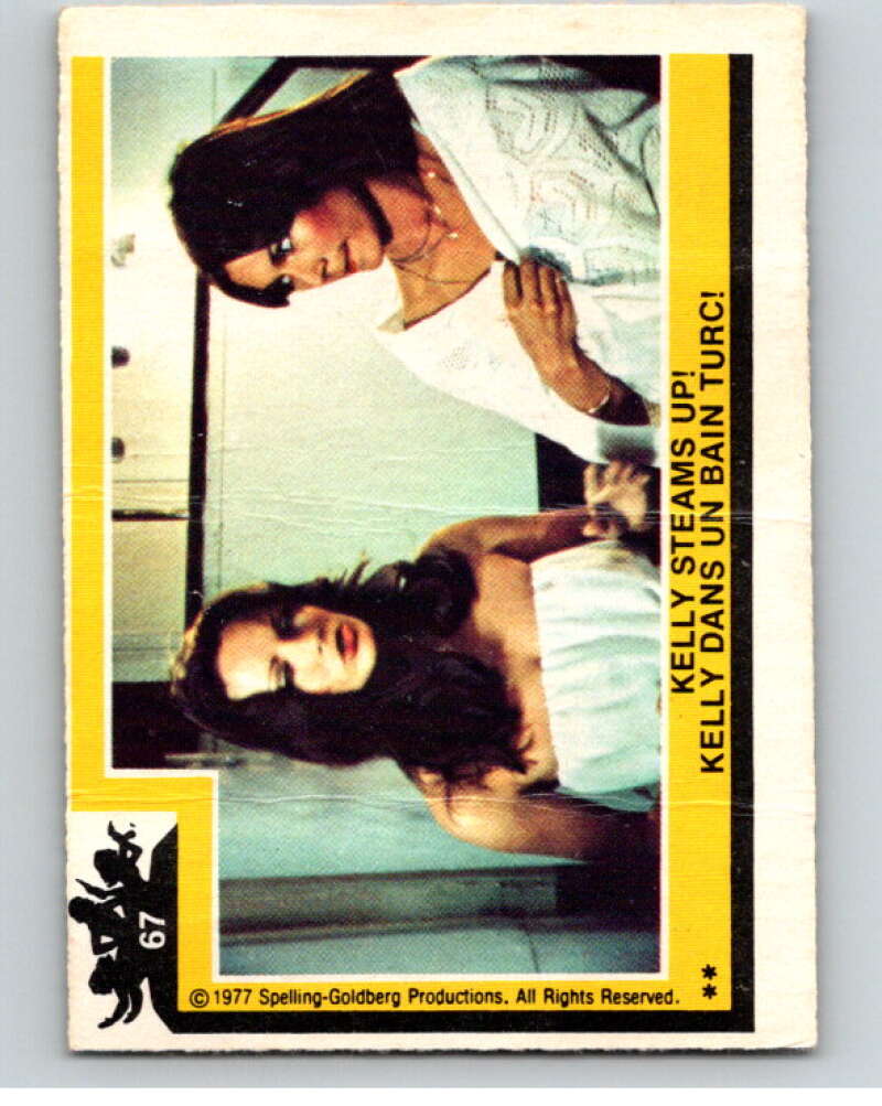 1977 OPC Charlie's Angels #67 Kelly Steams Up V67281 Image 1
