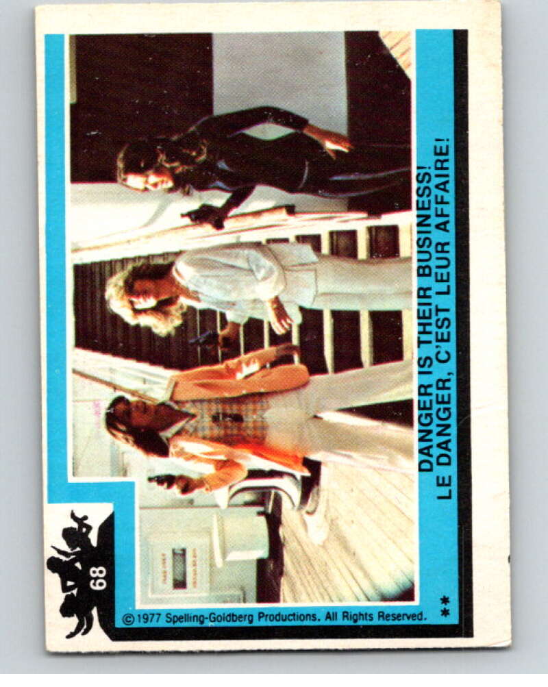 1977 OPC Charlie's Angels #68 Danger Is Their Business V67282 Image 1