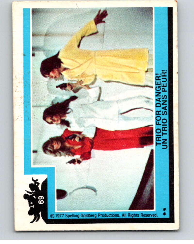 1977 OPC Charlie's Angels #69 Trio for Danger V67283 Image 1