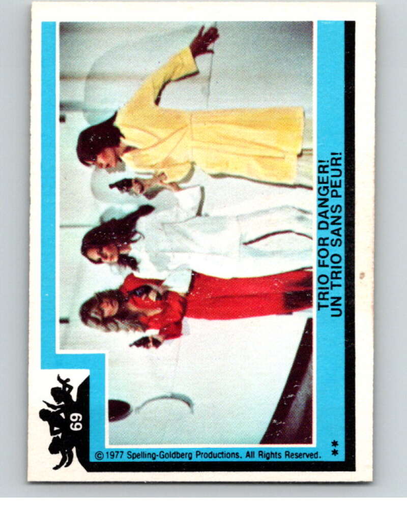 1977 OPC Charlie's Angels #69 Trio for Danger V67284 Image 1