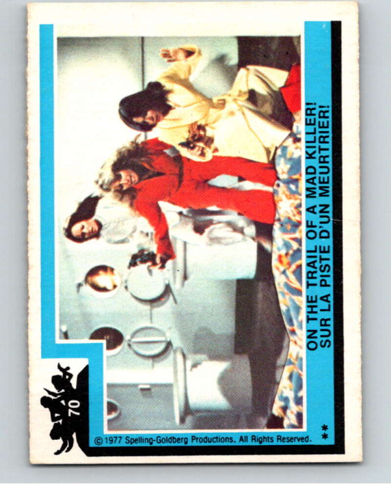 1977 OPC Charlie's Angels #70 On the Trail of a Mad Killer V67285 Image 1