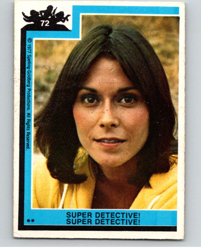 1977 OPC Charlie's Angels #72 Super Detective V67286 Image 1