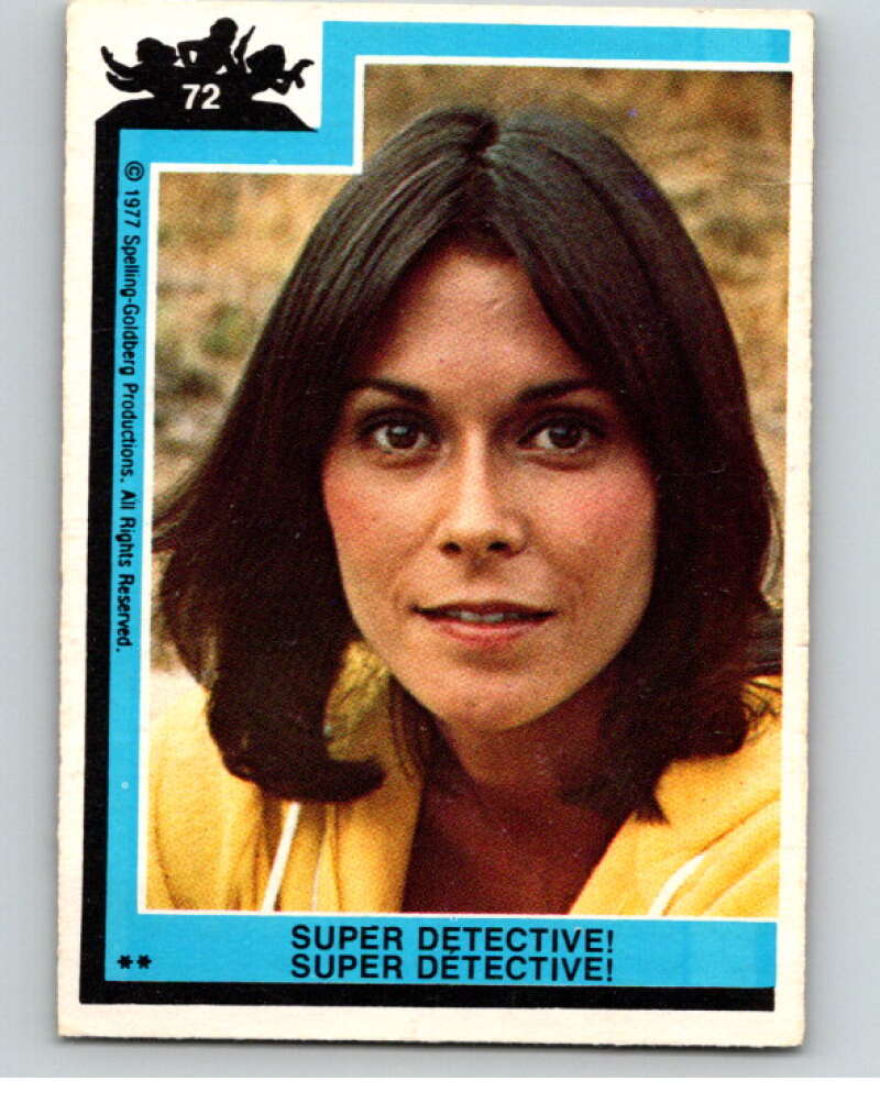 1977 OPC Charlie's Angels #72 Super Detective V67287 Image 1