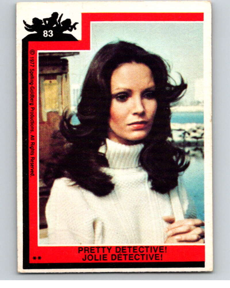 1977 OPC Charlie's Angels #83 Pretty Detective V67299 Image 1