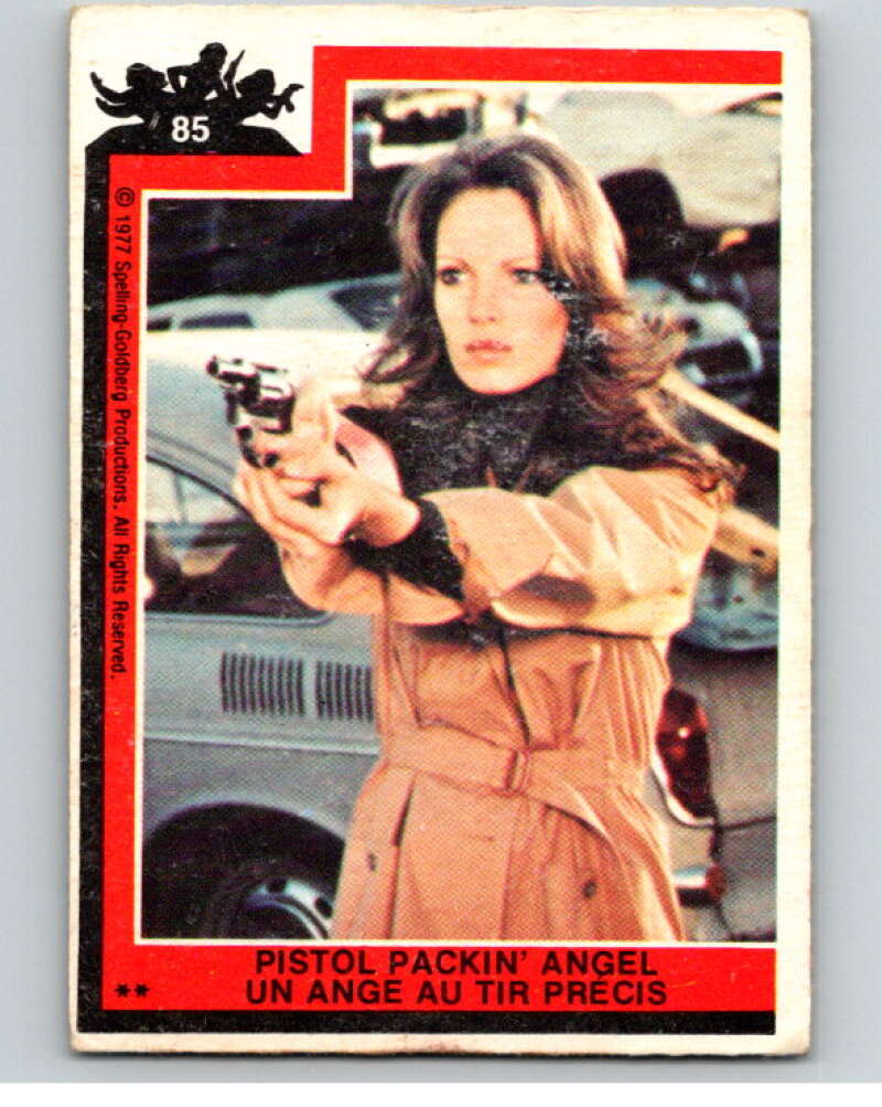 1977 OPC Charlie's Angels #85 Pistol Packin' Angel V67303 Image 1