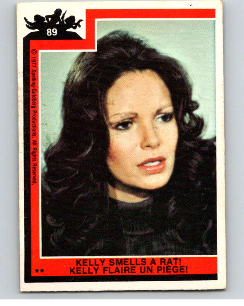 1977 OPC Charlie's Angels #89 Kelly Smells a Rat V67307 Image 1