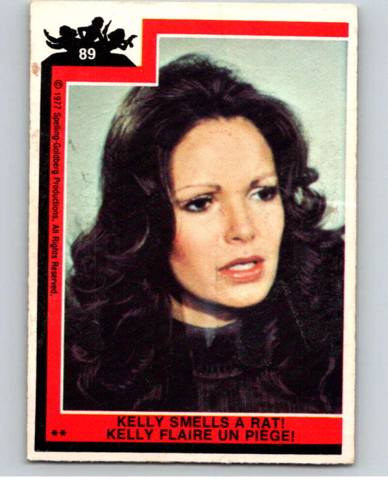 1977 OPC Charlie's Angels #89 Kelly Smells a Rat V67308 Image 1