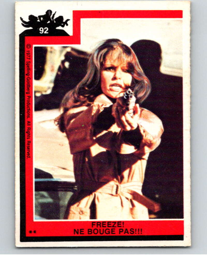 1977 OPC Charlie's Angels #92 Freeze V67310 Image 1