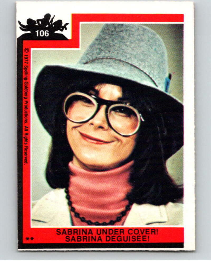 1977 OPC Charlie's Angels #106 Sabrina Under Cover V67327 Image 1