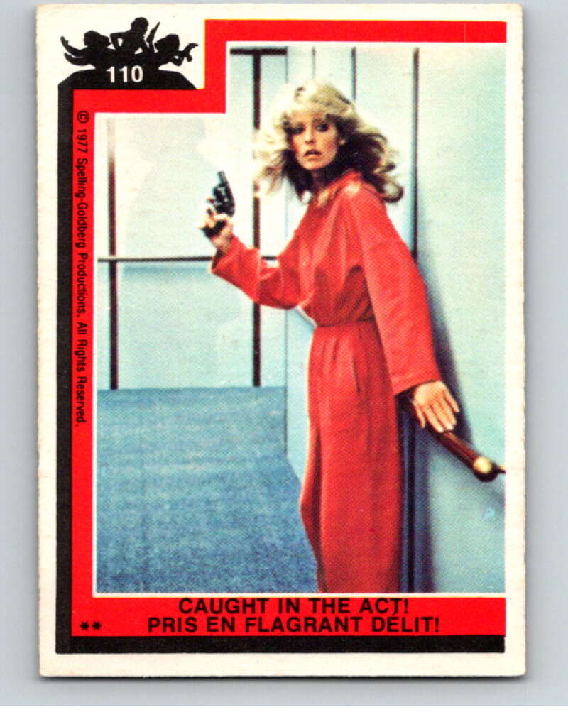 1977 OPC Charlie's Angels #110 Caught in the Act V67333 Image 1