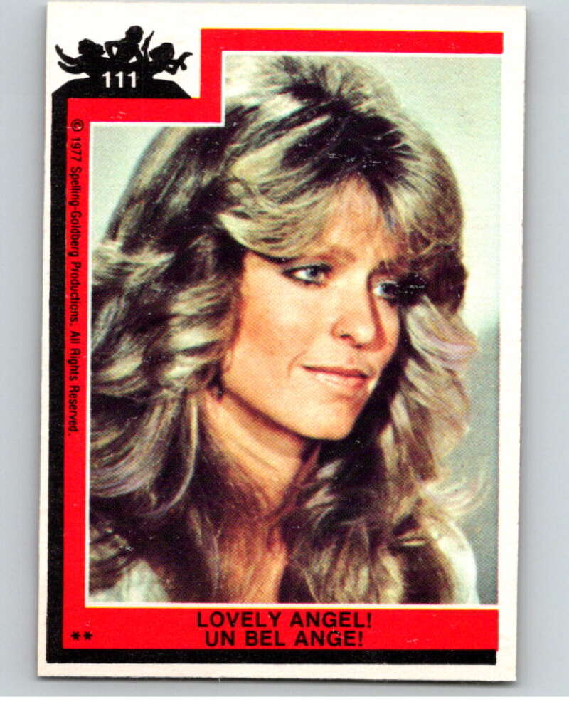 1977 OPC Charlie's Angels #111 Lovely Angel V67334 Image 1
