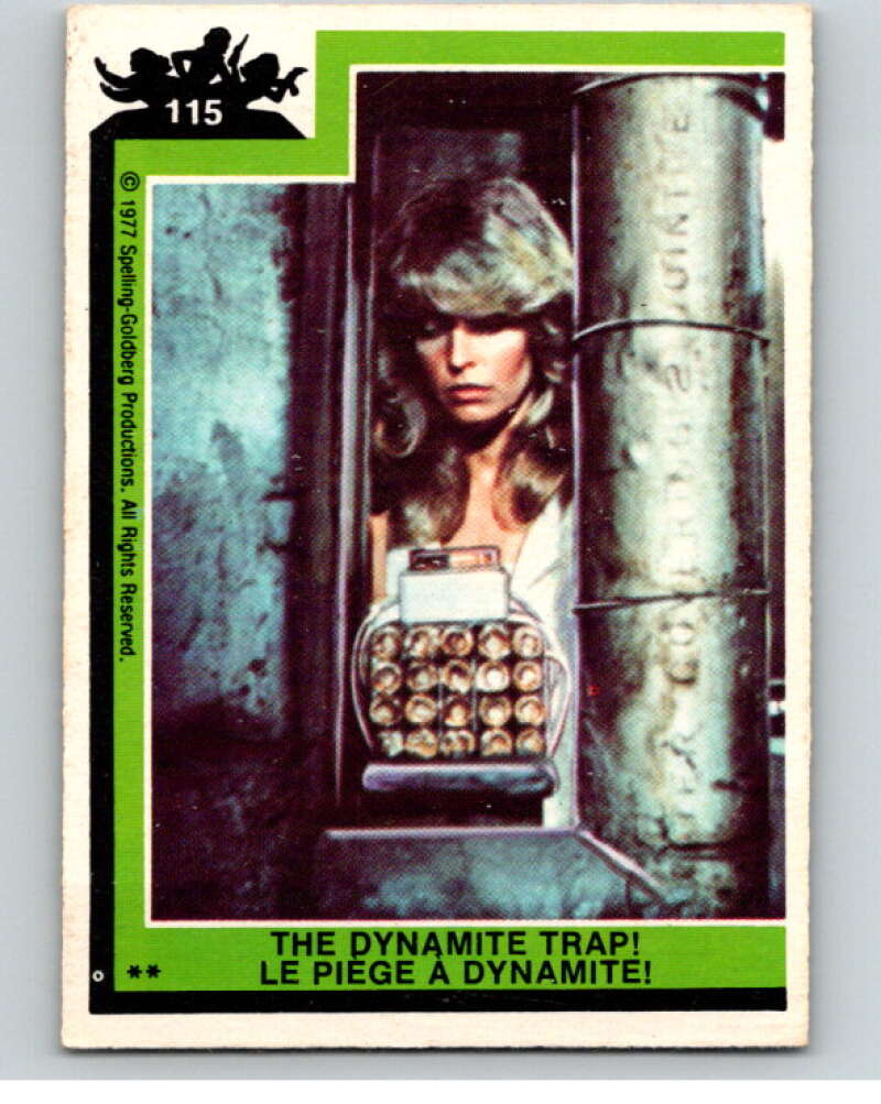 1977 OPC Charlie's Angels #115 The Dynamite Trap V67341 Image 1