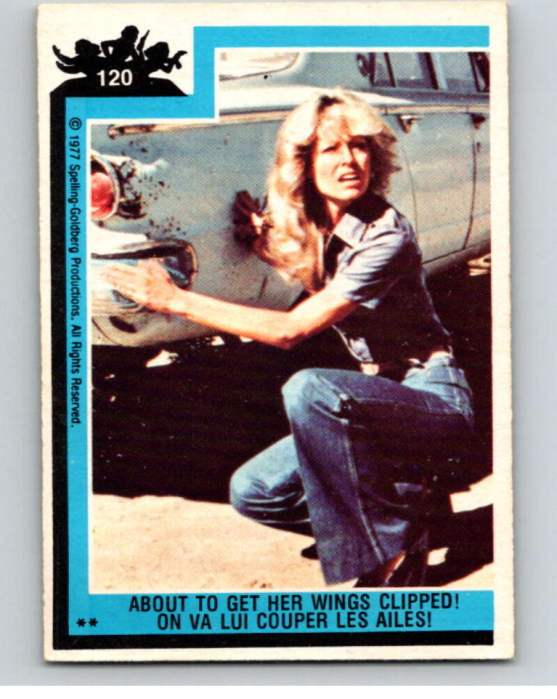 1977 OPC Charlie's Angels #120 About to Get Her Wings Clipped V67345 Image 1