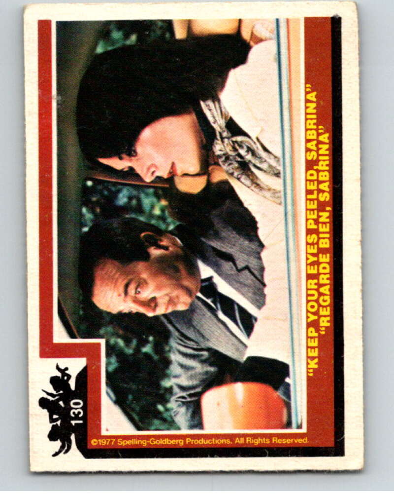 1977 OPC Charlie's Angels #130 Keep Your Eyes Peeled/Sabrina V67357 Image 1