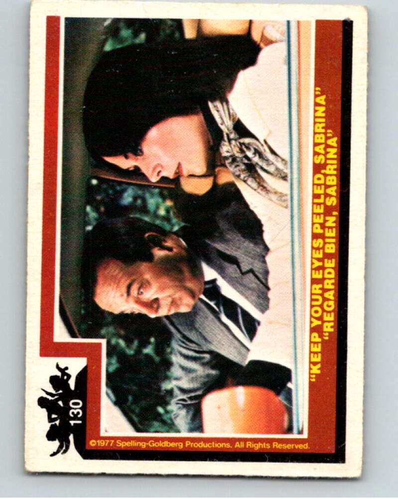 1977 OPC Charlie's Angels #130 Keep Your Eyes Peeled/Sabrina V67358 Image 1