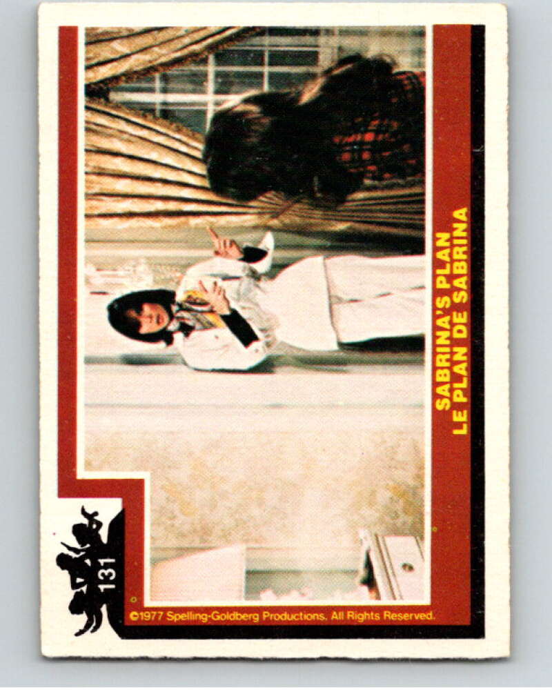 1977 OPC Charlie's Angels #131 Sabrina's Plan V67359 Image 1