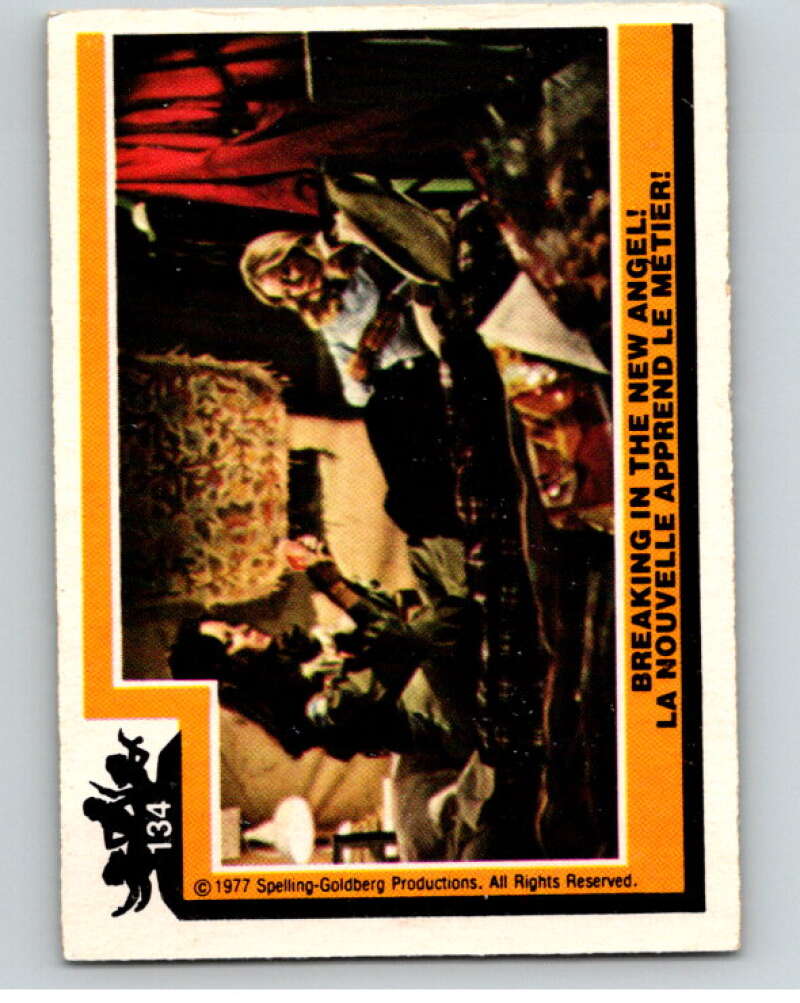 1977 OPC Charlie's Angels #134 Breaking in the New Angel V67362 Image 1