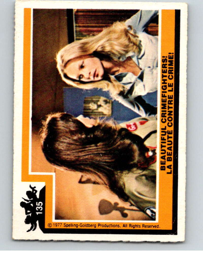 1977 OPC Charlie's Angels #135 Beautiful Crime Fighters V67363 Image 1