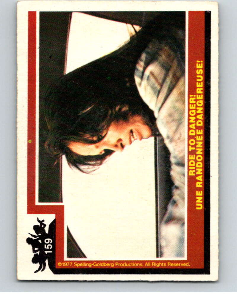 1977 OPC Charlie's Angels #159 Ride to Danger V67397 Image 1