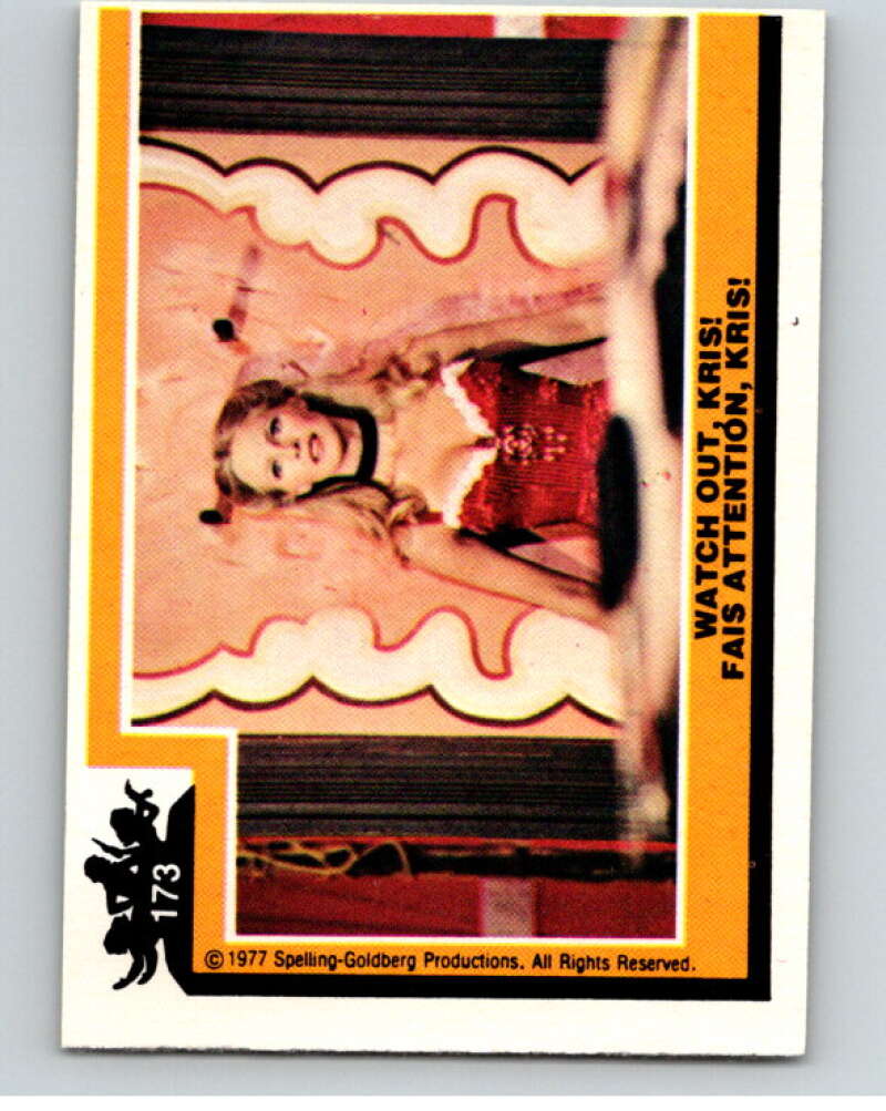 1977 OPC Charlie's Angels #173 Watch Out/Kris V67410 Image 1