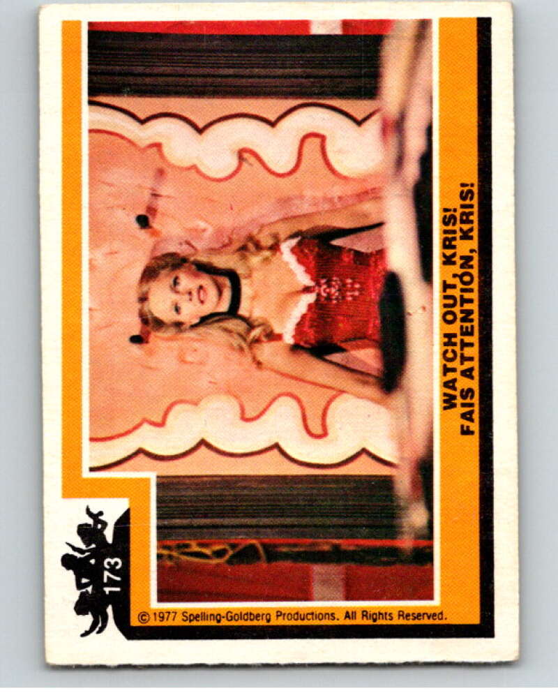 1977 OPC Charlie's Angels #173 Watch Out/Kris V67411 Image 1