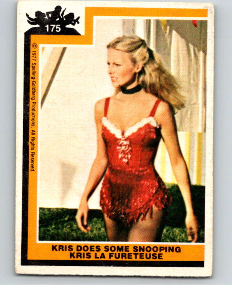 1977 OPC Charlie's Angels #175 Kris Does Some Snooping V67416 Image 1