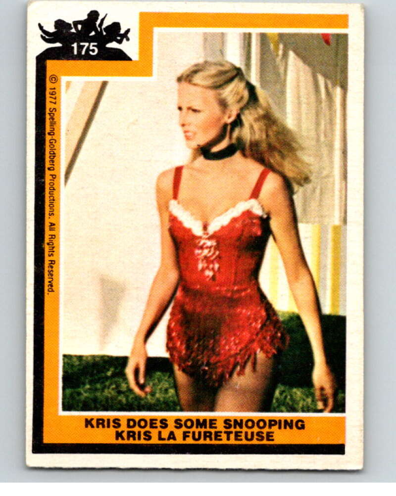 1977 OPC Charlie's Angels #175 Kris Does Some Snooping V67417 Image 1