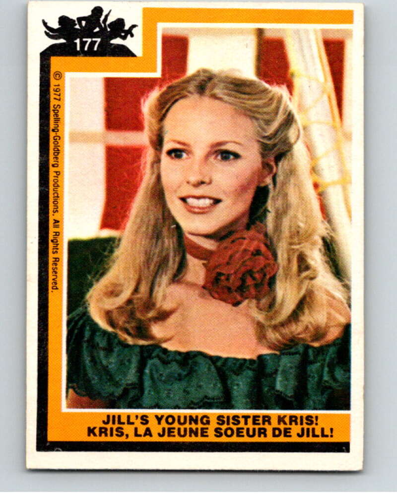 1977 OPC Charlie's Angels #177 Jill's Young Sister Kris V67419 Image 1